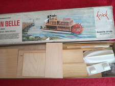 RAR! RC HOLZ SCHIFFSMODELL BAUSATZ KRICK " SOUTHERN BELLE " RADDAMPFER 945mm
