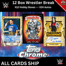 ZOEY STARK 2026 Topps Chrome WWE Wrestling Player Break 12 Box 1877