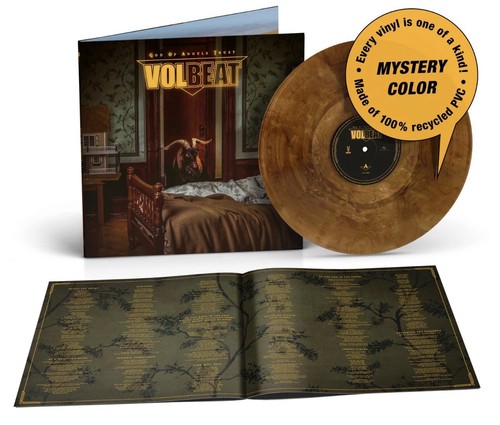 Volbeat - God Of Angels Trust (Mystery Color Limited 180g Vinyl) New & Unsealed prezzo ebay