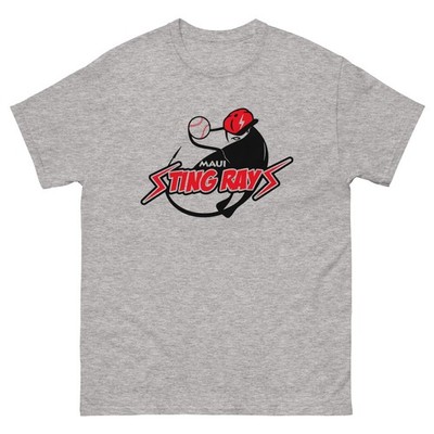 Maui Stingrays Baseball Logo Shirt Retro Ray Mascot Graphic Tee 