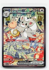 Cinccino ex Special Illustration Rare - CRI 119/086 EN NM Holofoil Pokemon