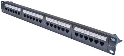 TUK - 24 Port Cat6 RJ45 Patch Panel