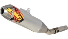 FMF Racing 045666 PowerCore 4 Hexagonal Slip-On Stainless Steel
