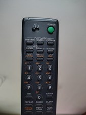 Sony CD Player Remote Control Model RM-DX55 used