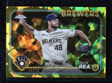 2024 Topps Chrome Update Sapphire Edition Gold 50/50 Colin Rea #USCS171 9su