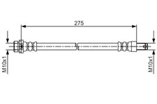Flexible de frein Ford TRANSIT