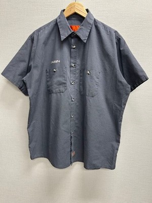 RED KAP Red Cap Arbeitshemd XL Pin Karomuster AISIN