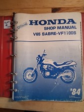 OEM 1984 85 HONDA V65 SABRE VF1100S SHOP SERV...