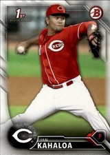 2016 Bowman Prospects #BP54 Ian Kahaloa Cincinnati Reds