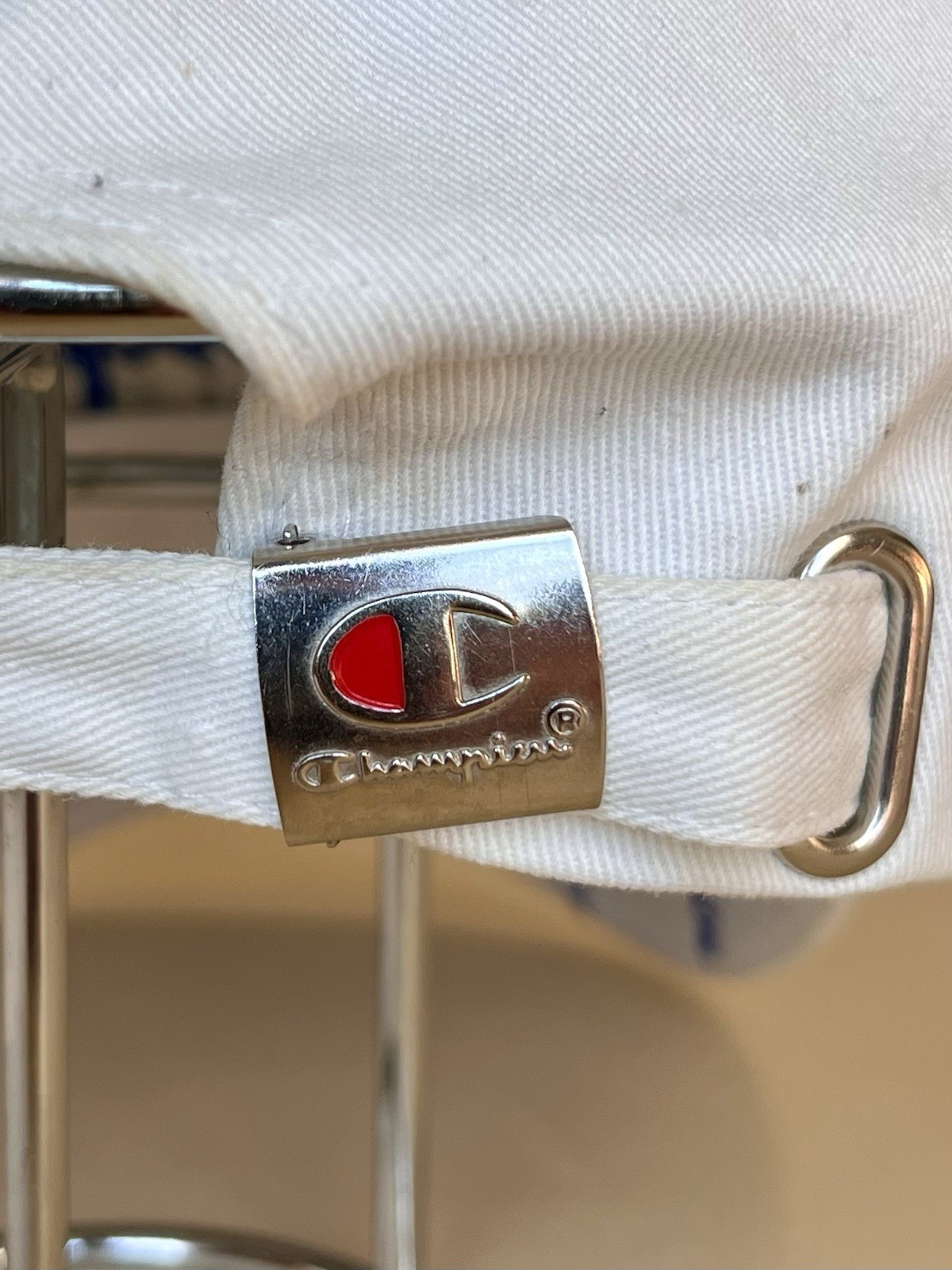 Vintage Champion "Cursive" Script Logo Baseball H… - image 3