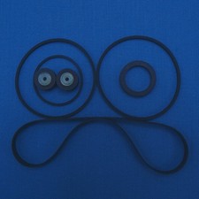 Nakamichi 480 - Idler Tire, Belt, Pinch Roller  E-Clip / C-Clip Replacement Kit