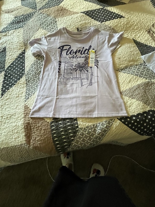 Girls Size Large 10/12 Florida Adventures T-shirt