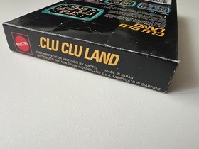 Clu Clu Land - Awesome condition - GBR AUS ITA - PAL  A  MATTEL - Nintendo NES