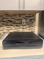 Sony CDP-CE375 5 Disc Changer CD Player Tested Working Condition No Remote