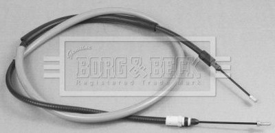 Borg & Beck BKB2950 Parking Brake Cable Pull Rear Left Braking Fits Citroen