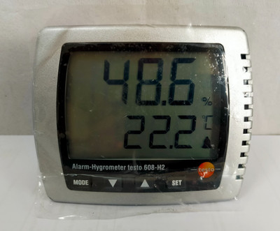 Alarm Testo 608-H2 Feuchte-, Temperatur- & Taupunkthygrometer