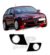 Für Alfa Romeo 159 2005 - 2012 Neu Vorne Stoßstange Nebellicht Gitter Paar Set
