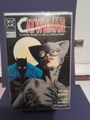 CATWOMAN # 4 1st SERIES BATMAN NEWELL BIRCH  $1.50 1989 COPPER AGE DC COMIC BOOK