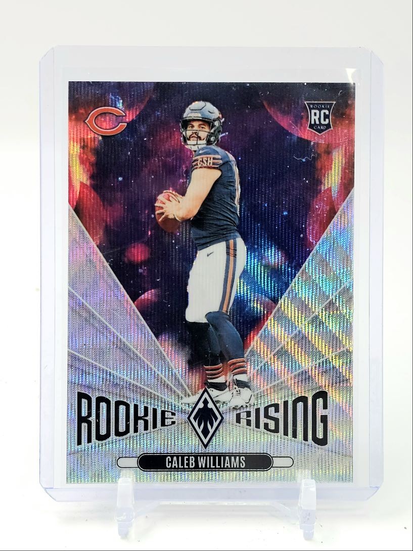 CALEB WILLIAMS 2024 PHOENIX FOOTBALL ROOKIE RISING WAVE BEARS RC Q5997