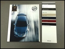 2011 Buick Regal And Turbo 38-page Sales Brochure Catalog And Paint Set 2011 Buick Regal And Turbo 38-page Sales Brochure Catalog And Paint Set