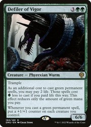 Defiler of Vigor 160/281 Dominaria United Rare MTG
