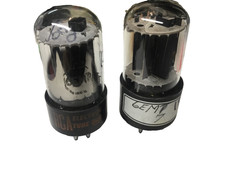 Pair RCA Zenith 6EM7GT Vacuun Tubes Tested on B K 707 tested 100/80 100/55