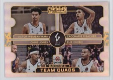 2025 Contenders EuroLeague Team Quads Final Four 58/75 Victor Wembanyama #16 5u3
