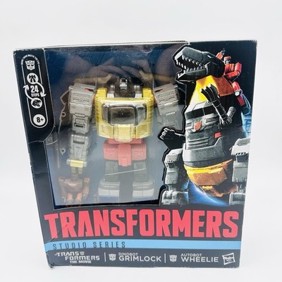 Transformers Studio Series Leader Class: Grimlock and Autobot Wheelie 86-06