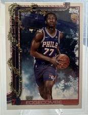 Topps 2025-26 Holiday VJ Edgecombe Rookie #H163 Philadelphia 76ers Basketball