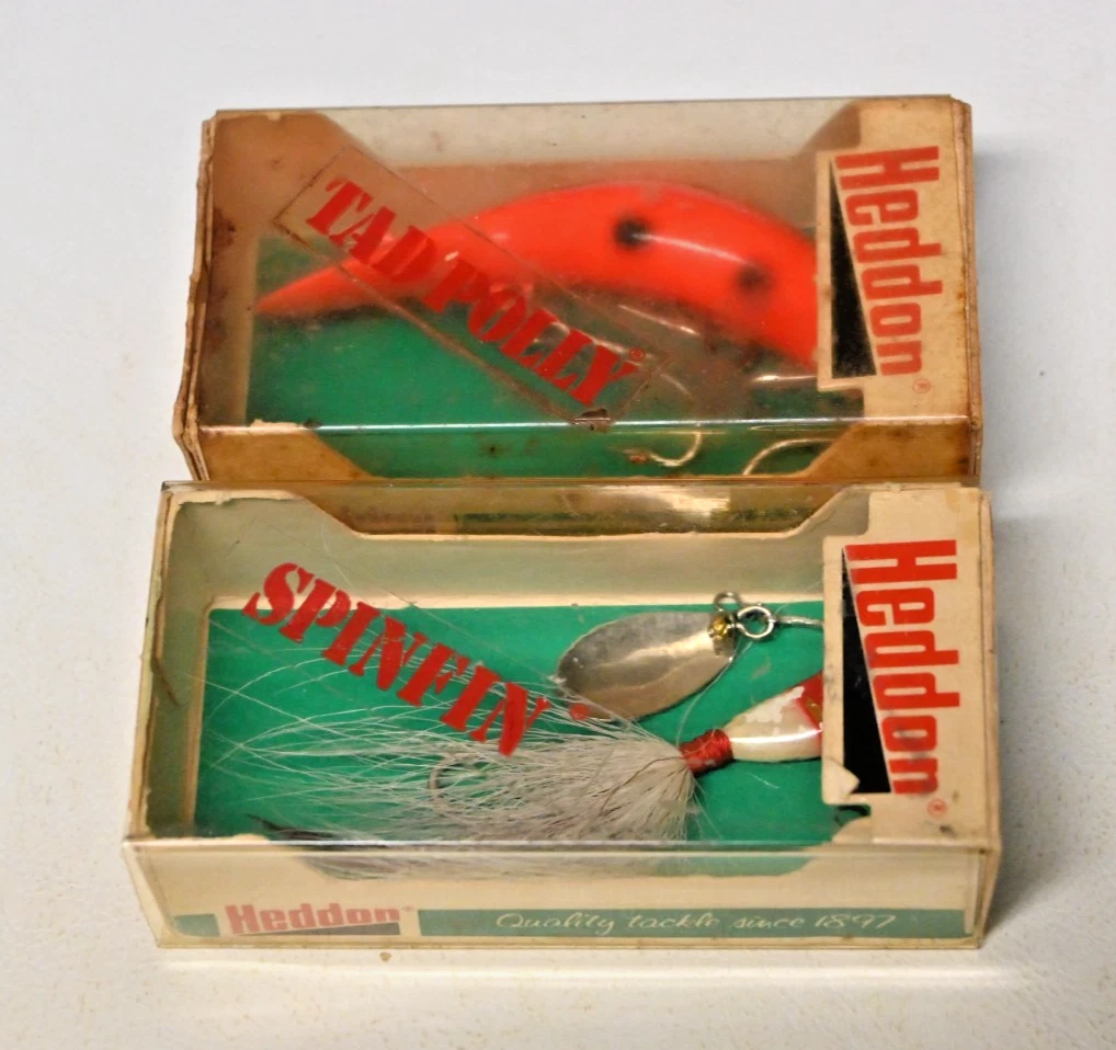 Heddon Freshwater Species Vintage Metal Fishing Lures | eBay