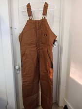 Dickies RN20697 2XL SH Premier Insulated Coveralls, Brown Men's 2XL Short NEW 