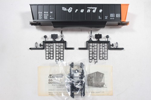 HO Roundhouse Rio Grande 50 ft bañera carbón/chatarra góndola #66569 nuevo kit | Zustand: New