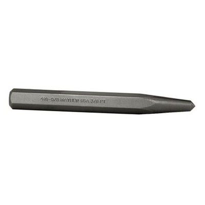 Tools 74004 Center Punch, Shot Blast Finish 5/8'' x 3/8'' Point