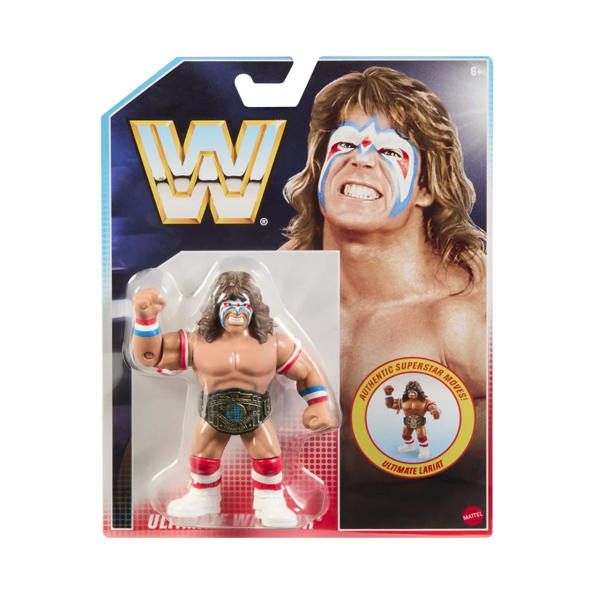 WWF ハズブロ　ウルティメイト・ウォリアー フィギュア WWF Hasbro Action Figure - Series 1: Ultimate Warrior | eBay