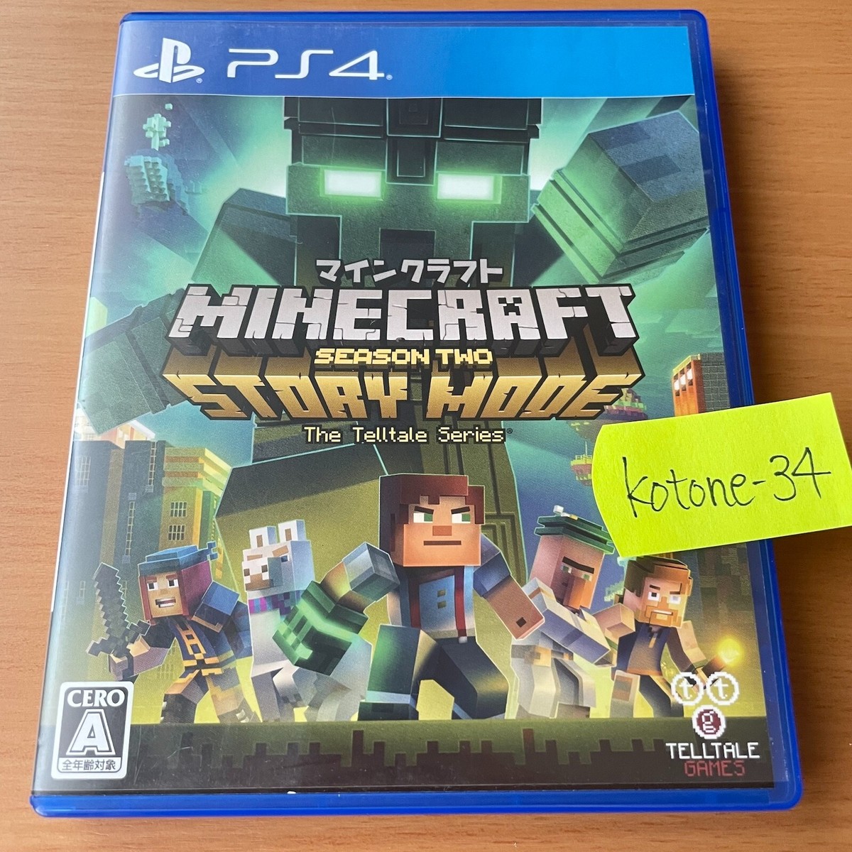 Minecraft: Story Mode Season 2 PS4 Used PlayStation4 Japanese Game