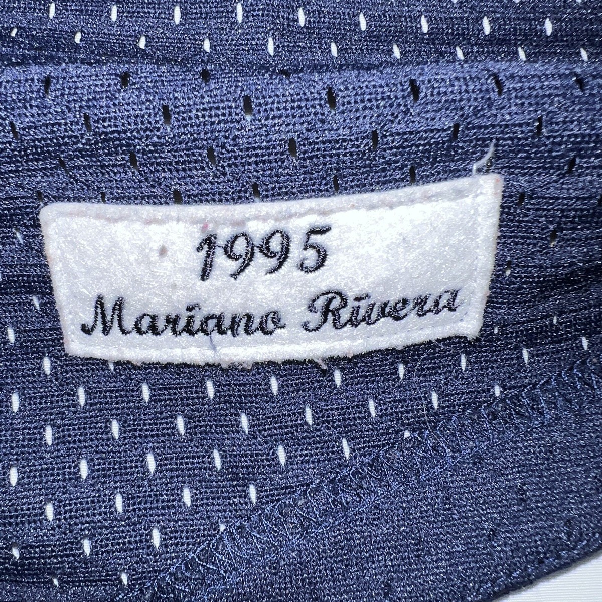 Mitchell & Ness ニューヨークヤンキース 42番リベラ ジャージ Mitchell & Ness Cooperstown Collection Mariano Rivera Jersey