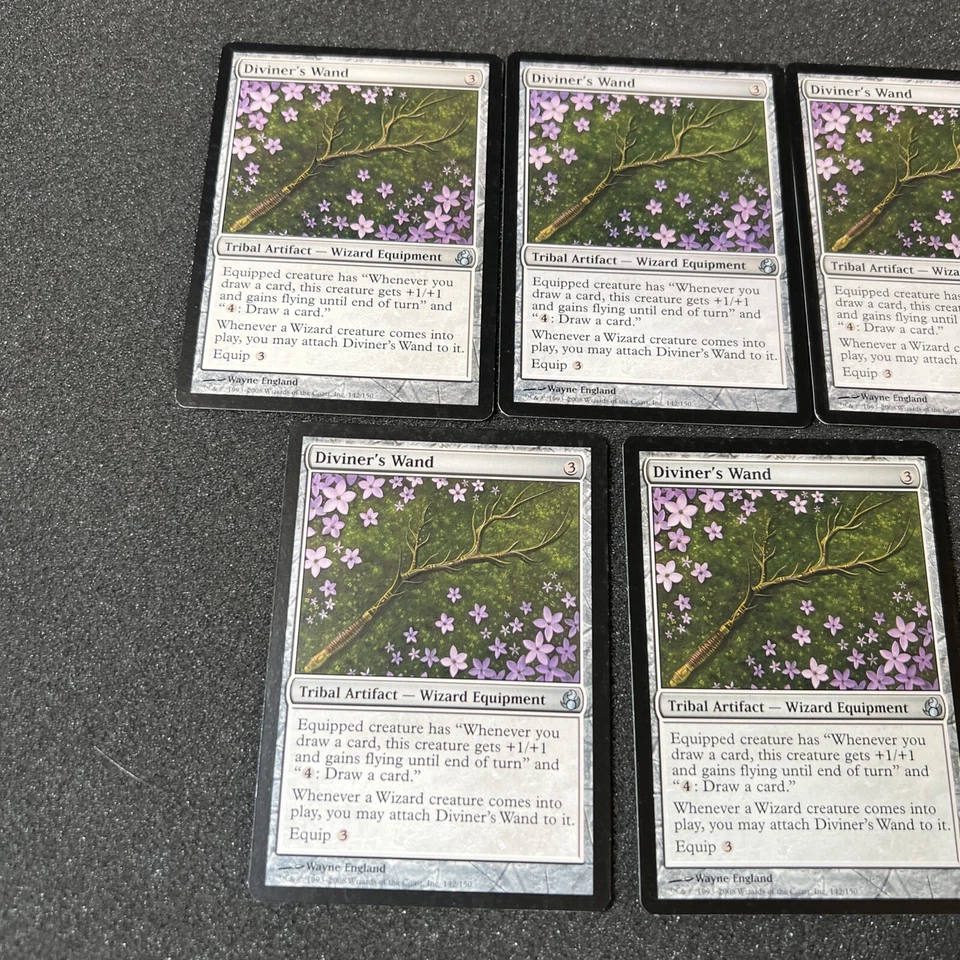 Diviner's Wand Magic The Gathering Mtg Artifact Morningtide Card 5 - Image 2 of 4