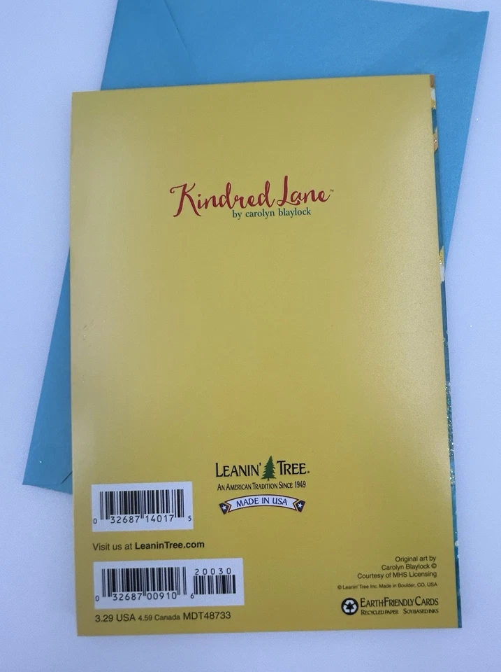 Happy Mothers Day Greeting Card Leanin Tree Blue Kindred Love Carolyn Blaylock - Image 4 of 4