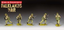 KING COUNTRY FALKLANDS WAR TF009 BRITISH CHARGING PARA