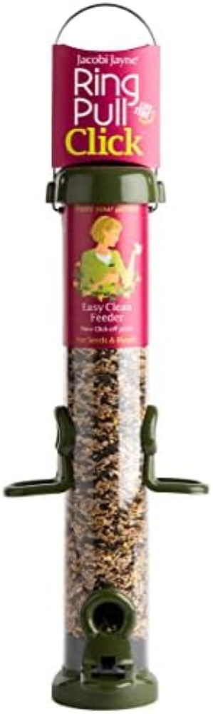 Jacobi Jayne RP3-S2G - Mangiatoia per semi, a 4 porte, colore: Verde