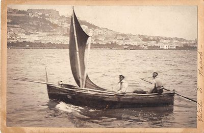 Postcard Italy View of Naples Photo Card