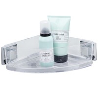 Wenko Vacuum-Loc Eckablage Quadro Edelstahl, Befestigen Ohne Bohren