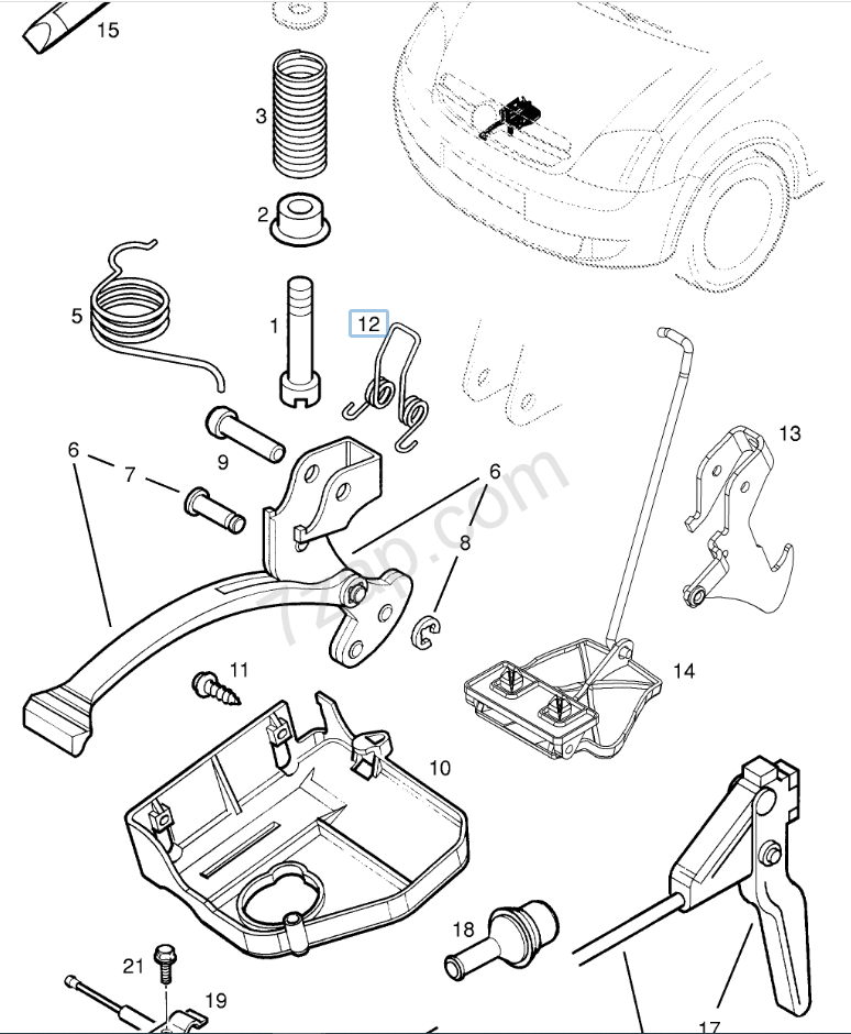Affidabile K Di Blocco Perno Gancio Per Cofano Da Corsa Per Auto In Acciaio Inossidabile Con Funzionamento Facile E Clip A Molla Flessibile - Foto 3