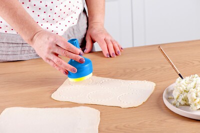 Ravioli Dumpling Maker Formine Set 3 Pezzi Stampo per Pasticceria