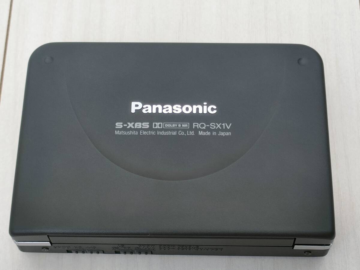 【極美DE可動品】Panasonic カセット プレーヤー RQ-SX1V 極美DE可動品】Panasonic カセット プレーヤー RQ-SX1V - メルカリ