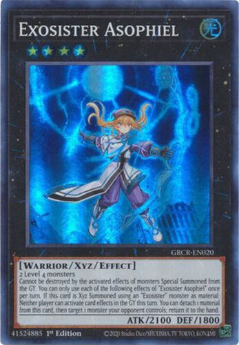 Exosister Elis Super Rare GRCR-EN013 (Lightly Played 1st Edition