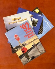 Nikon Original Goods Brochure/Catalogue 1998 1992 2001 2004 In Japanese