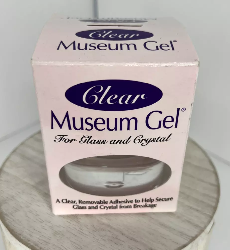 Clear Museum Gel - 4 oz. Non-Toxic - For Glass, Crystal, Collectibles,  Ceramics