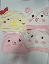 Baby Hat Newborn Girl Hat 4 Pcs New