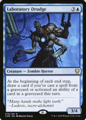 MTG Laboratory Drudge    Commander Legends Card # 078